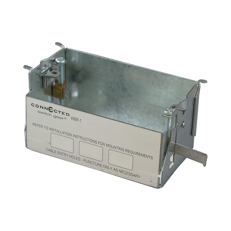 Metal Wall Box Recessed Sliding Clips