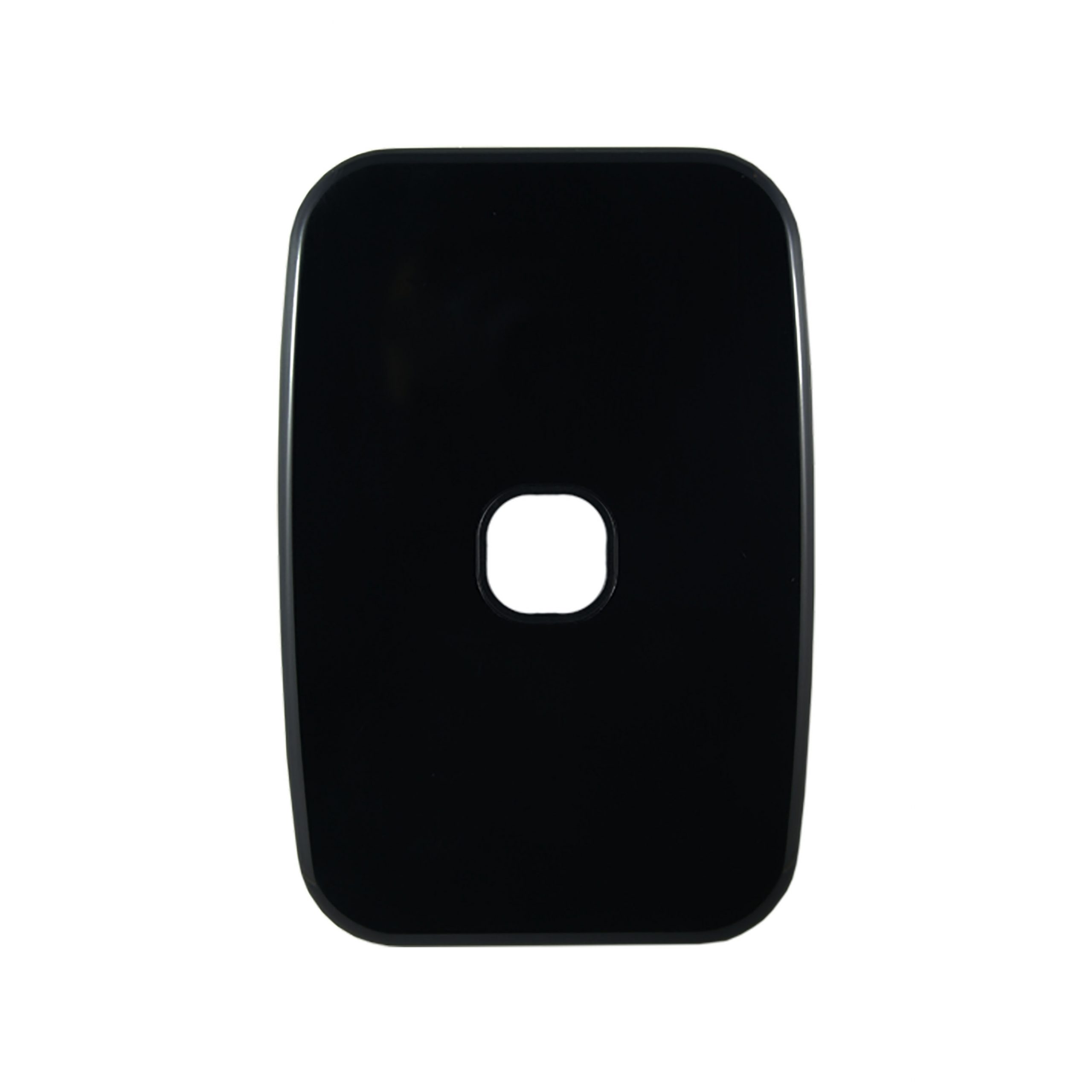 1 Gang Grid and Plate BLACK | LUNA Series