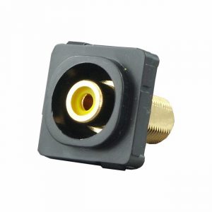 RCA Mechanism Recessed YELLOW ID - BLACK