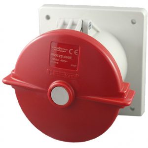 IP67 Panel Socket 5 Pin 400V 125A