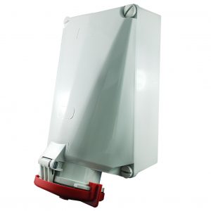 IP67 Wall Socket 5 Pin 125A 400V