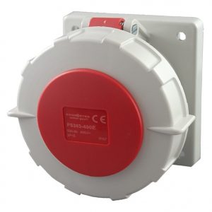 IP67 Panel Socket 3 Pin 400V 63A