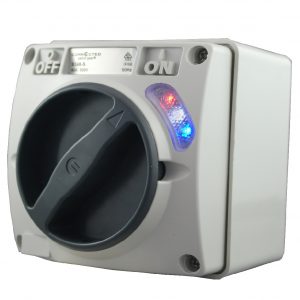 IP66 Surface Switch 16A 250V AC 2 Pole