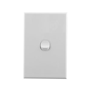1 Gang Light Switch 10amp 250V AC | BASIX S Series