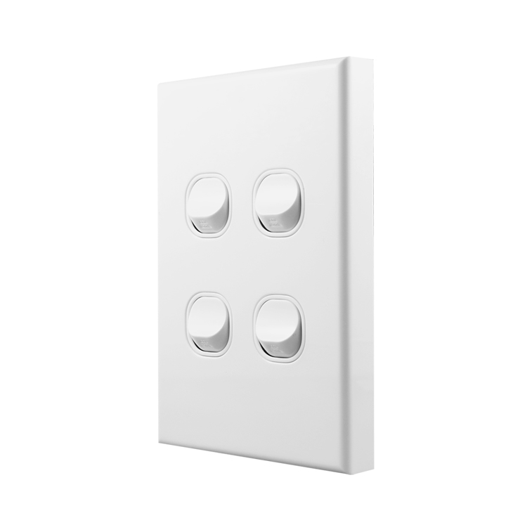 Light Switch 4 Gang - VERTICAL - Image 2