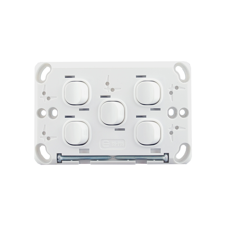 Light Switch 5 Gang - VERTICAL - Image 3