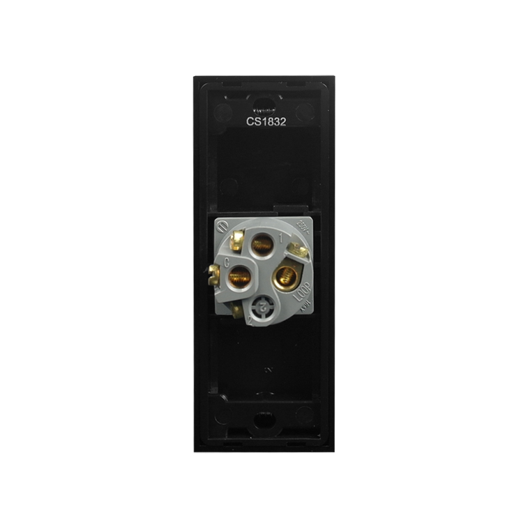 Architrave Switch 1 Gang - BLACK - Image 5