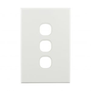 3 Gang Grid Plate BASIX S Series