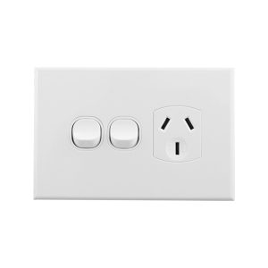 Single GPO with Extra Switch 10A 250V AC | BASIX S Series
