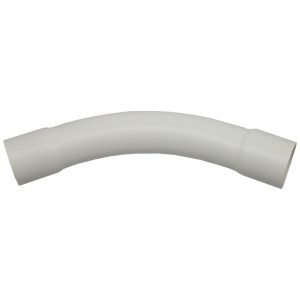 50mm telstra bend upvc 45 degree heavy duty 305mm radius