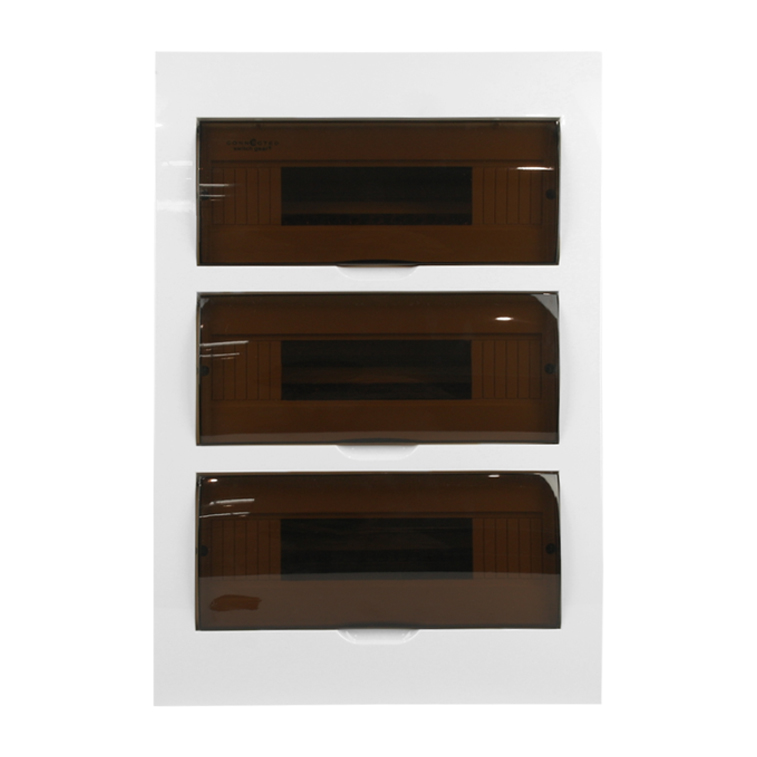 36 pole flush mount distribution board