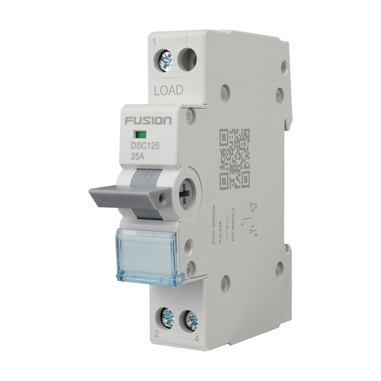 Changeover Switch DIN Rail Mount 1 Pole 230V AC 25A - Image 2