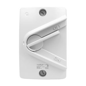 IP66 Double Pole Isolator Switch 250V 20A Weatherproof