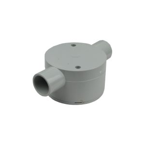 shallow junction box 20mm two way