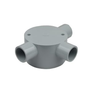 shallow junction box 20mm three way