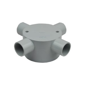 shallow junction box 20mm four way