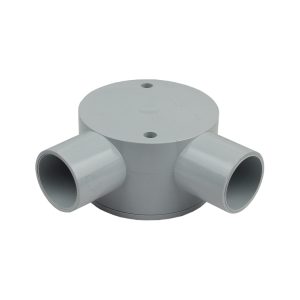 25mm shallow right angle junction box