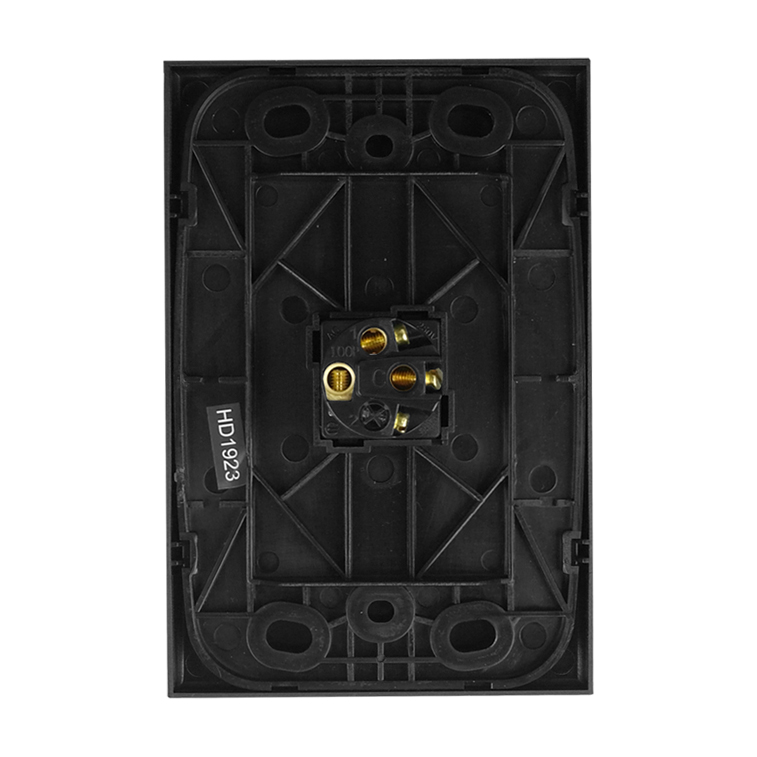 Light Switch 1 Gang - VERTICAL BLACK - Image 5