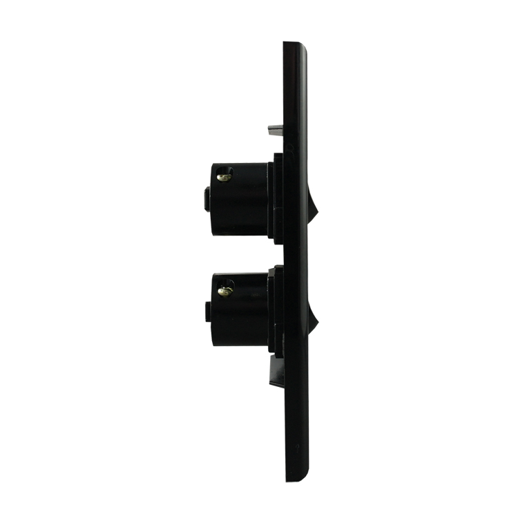 Light Switch 4 Gang - VERTICAL BLACK - Image 4