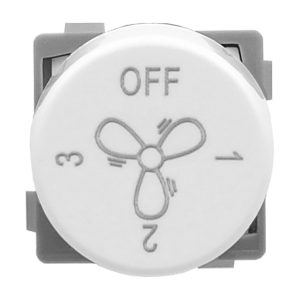 3 Position Rotary Mechanism FAN 16A 250V AC