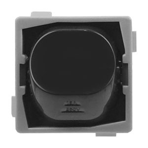 Bell Press Mechanism 16A 250V AC BLANK BLACK