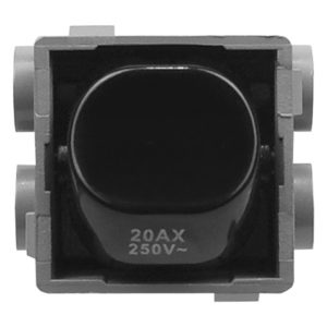 20a double pole mech black