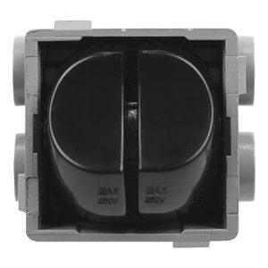 25A Split Mechanism 250V AC BLACK