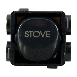 STOVE Mechanism 32A 250V AC BLACK Double Pole
