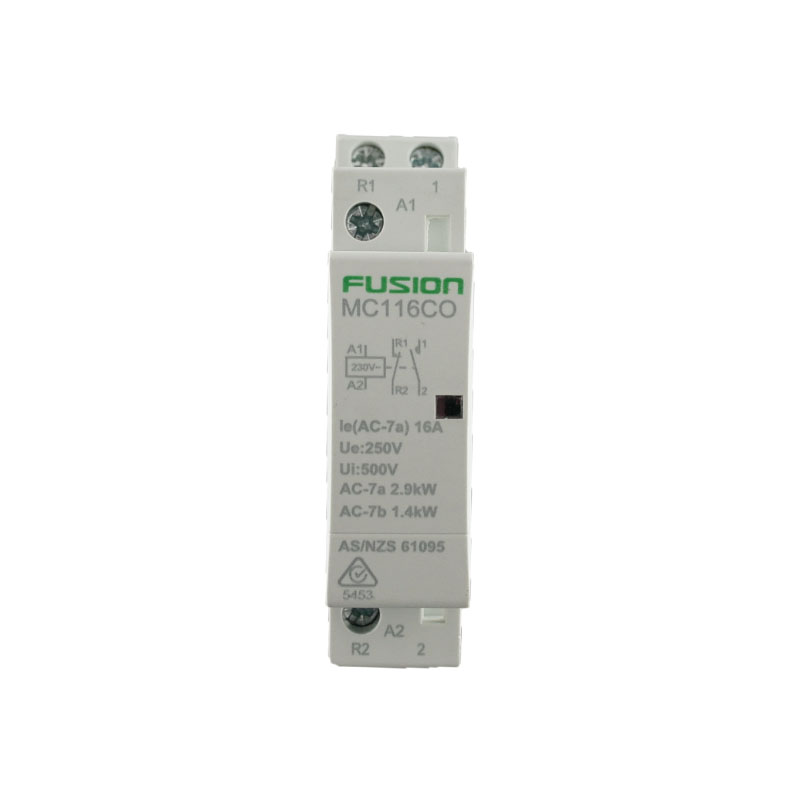 modular contactor 2 pole 16amp 1NC 1NO