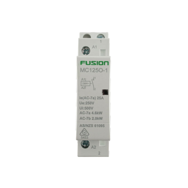 modular contactor 1 pole 25amp 1NO