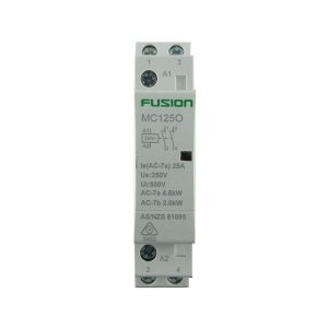 modular contactor 2 pole 25amp 2no