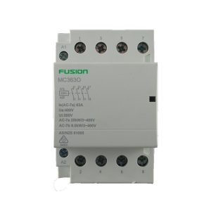 modular contactor 4 pole 63amp 4no