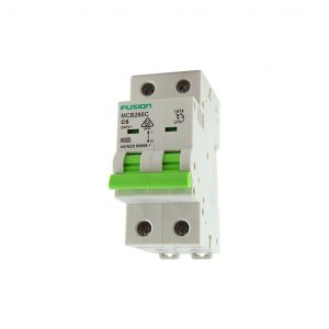 50A 2 Pole MCB 6kA D Curve mcb2650d