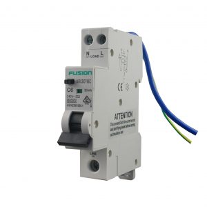 RCBO with Fly Lead 20A 1 Pole 6kA C Curve