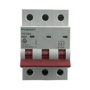 3 pole main switch 80A