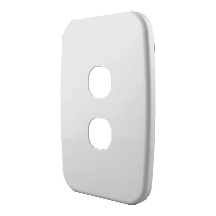 2 Gang Cover Plate Only - Image 2