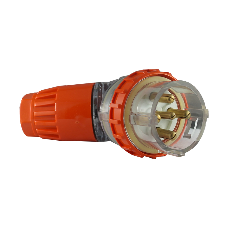 Angled Plug 50A 5 Pin 500V AC IP66