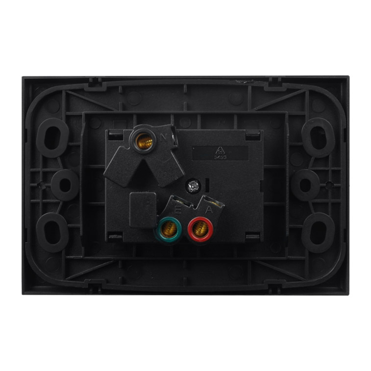 Single Power Point 10A 250V AC - MATTE BLACK - Image 5