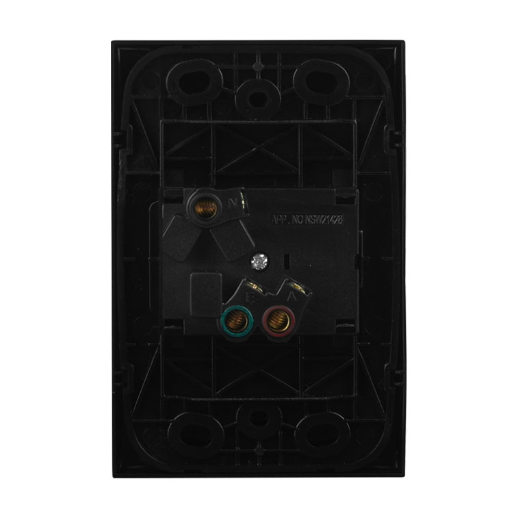 Single Power Point - VERTICAL BLACK - Image 5