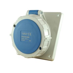 ip67 angled socket 5 pin 32a 240v