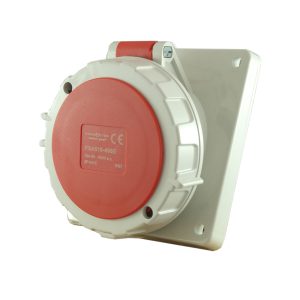 ip67 angled socket 5 pin 32a 400v