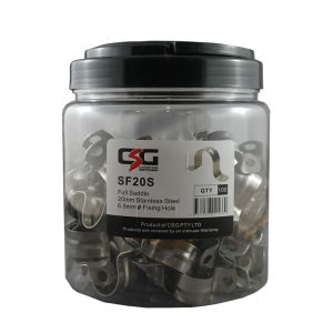 20mm stainless steel full saddles