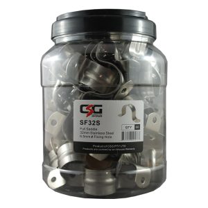 32mm stainless steel full saddles