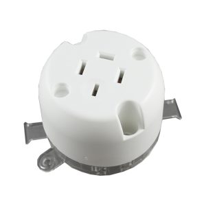 4 flat pin surface socket