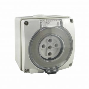 Socket Outlet 5 Pin 50A 500V AC IP66 IMPACT S