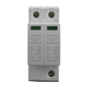 Surge Protector 2P 420V 40kA Type 2 L-NPE