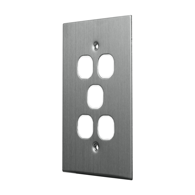 Grid Plate 5 Gang - Image 2