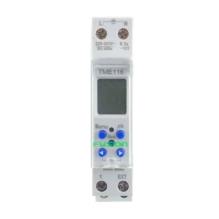 Electronic Timer 1 Pole DIN Rail Mount RUNOUT MODEL - Image 2