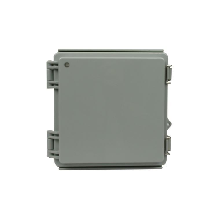 IP65 Weatherproof Enclosure 150 x 150 x 90mm Grey Hinged Cover - Image 2