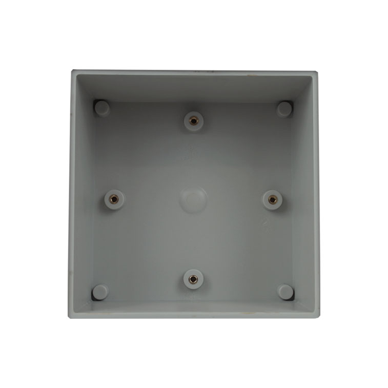 IP65 Weatherproof Enclosure 150 x 150 x 90mm Grey Hinged Cover - Image 4
